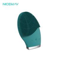 Electric Facial cleaner Face Cleansing Brush Electric Silicone Wash Brush Face Pore Cleaner Waterproof Face Massager